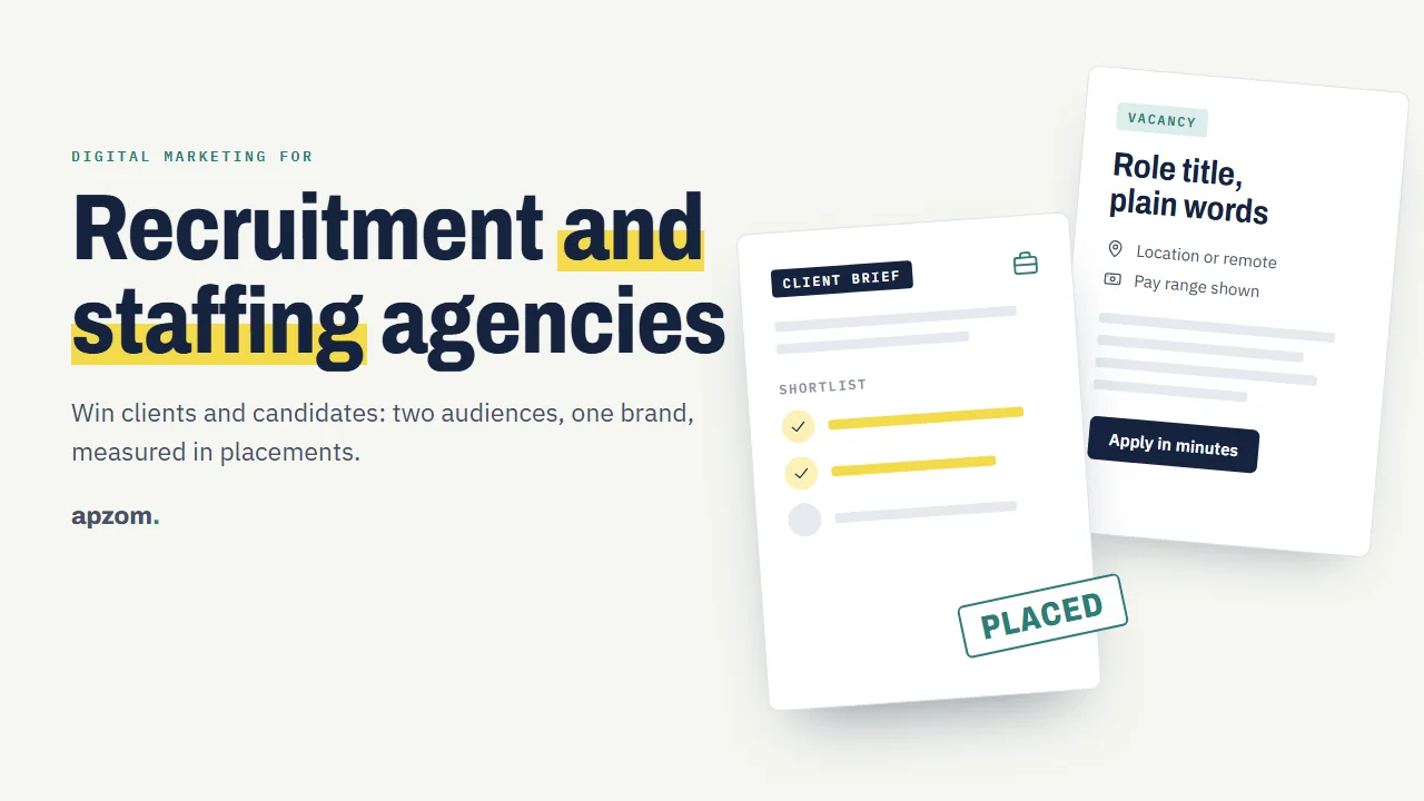 Digital Marketing Agency for Recruitment and Staffing Agencies: Win Clients and Candidates