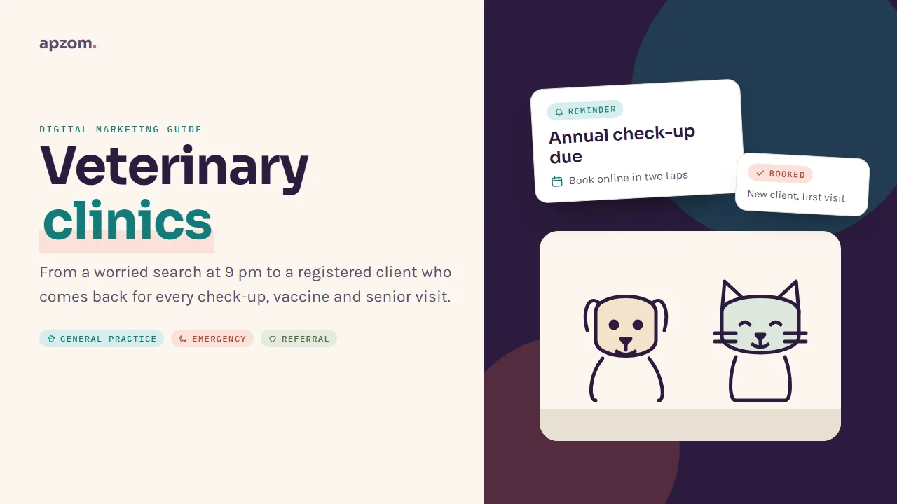 Digital Marketing Agency for Veterinary Clinics: From First Search to Lifelong Client
