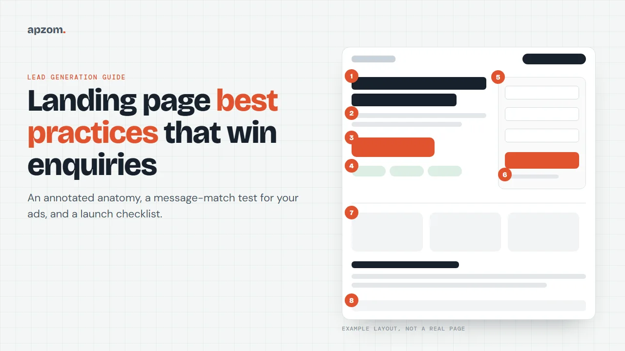 Landing Page Best Practices for Lead Generation
