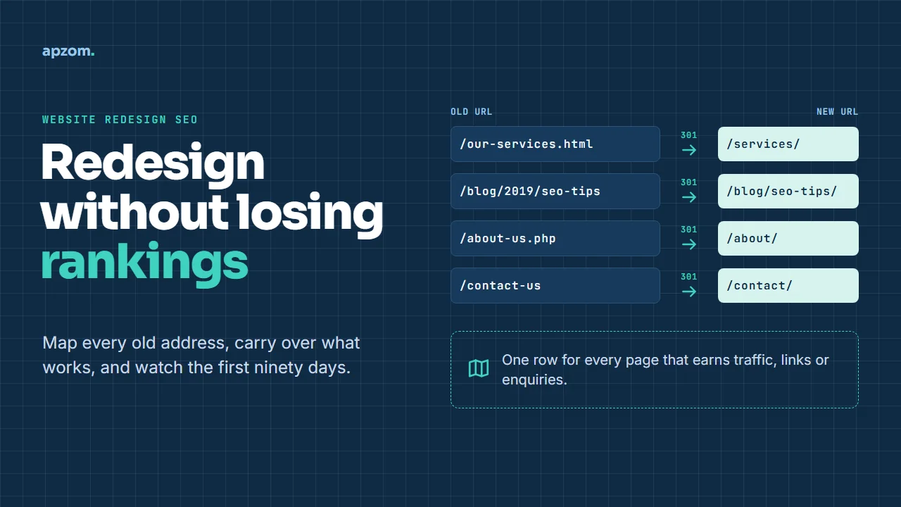 Website Redesign SEO Checklist: How to Redesign Without Losing Rankings