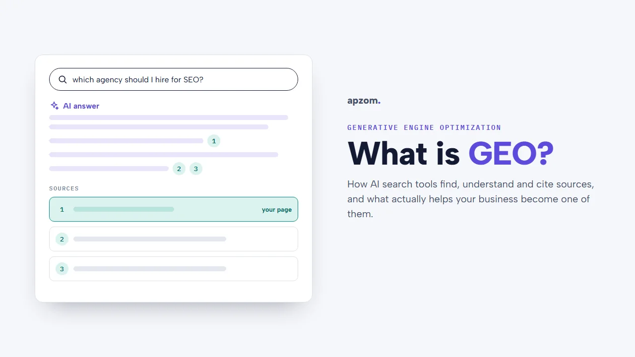 What Is GEO (Generative Engine Optimization)? A Practical Guide